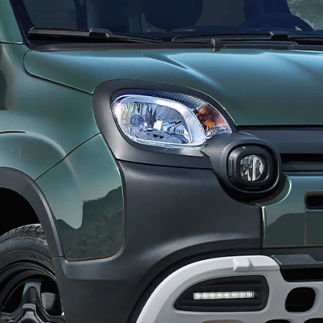 Extra protection for your adventure robust exterior with the Fiat Panda Garmin