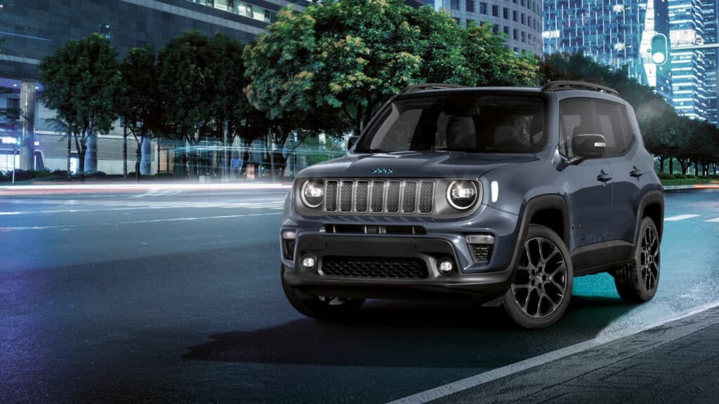 The city limites in the Jeep Renegade 4XE plug in