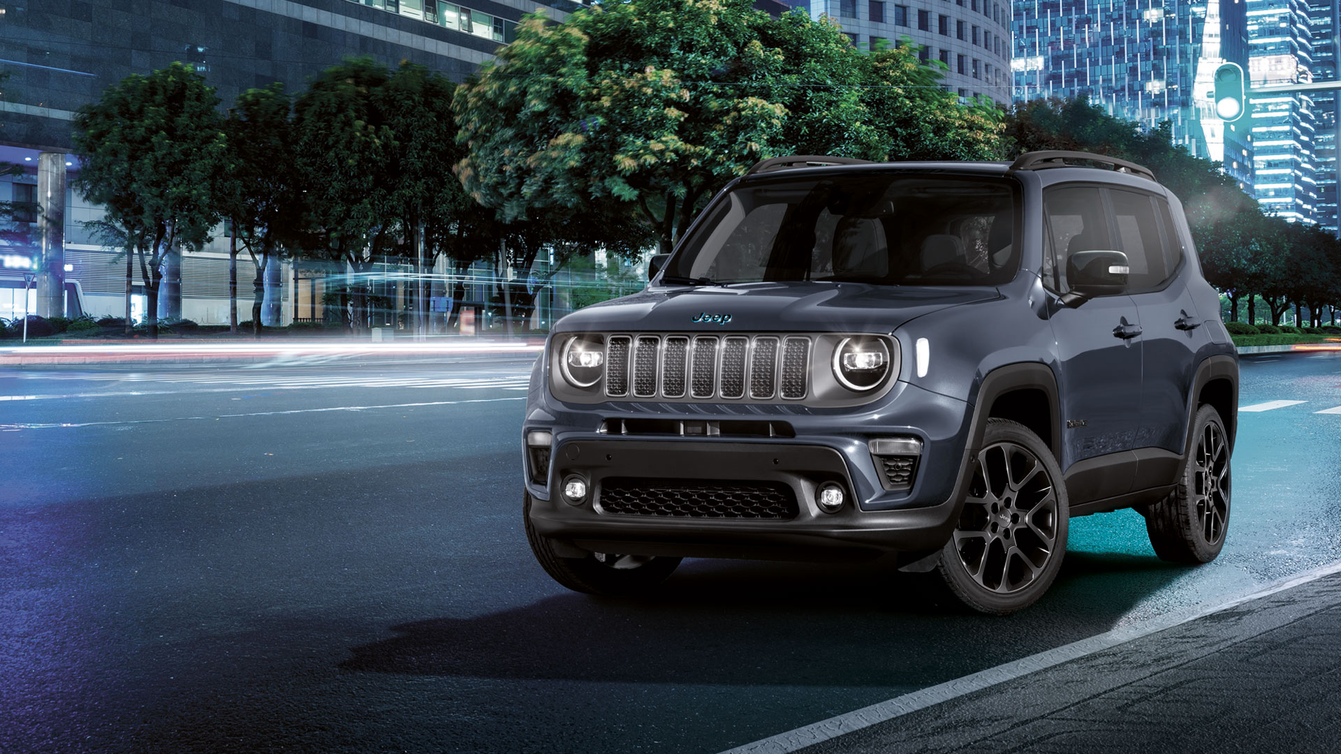 The city limites in the Jeep Renegade 4XE plug in