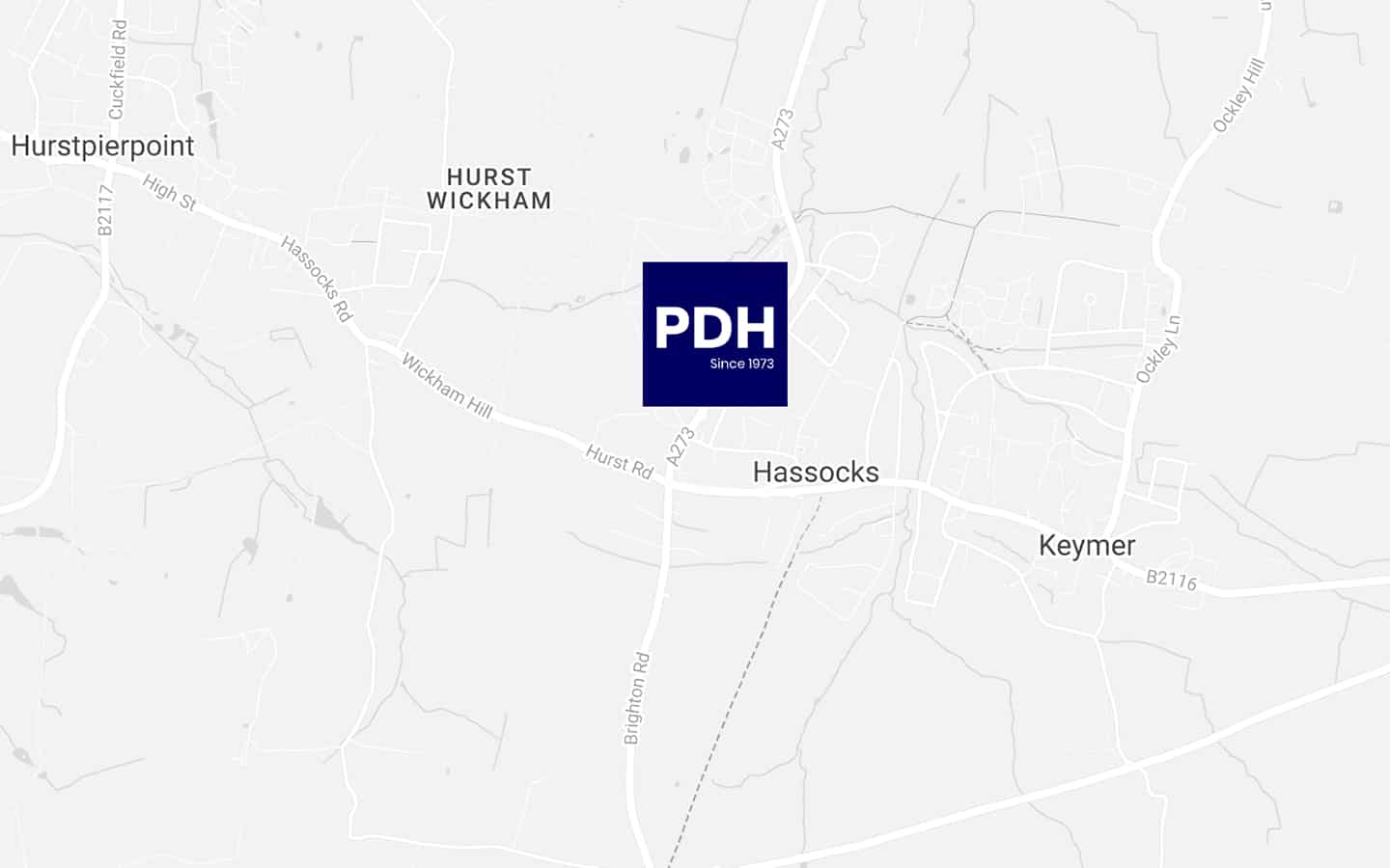 PDH Cars Location Map
